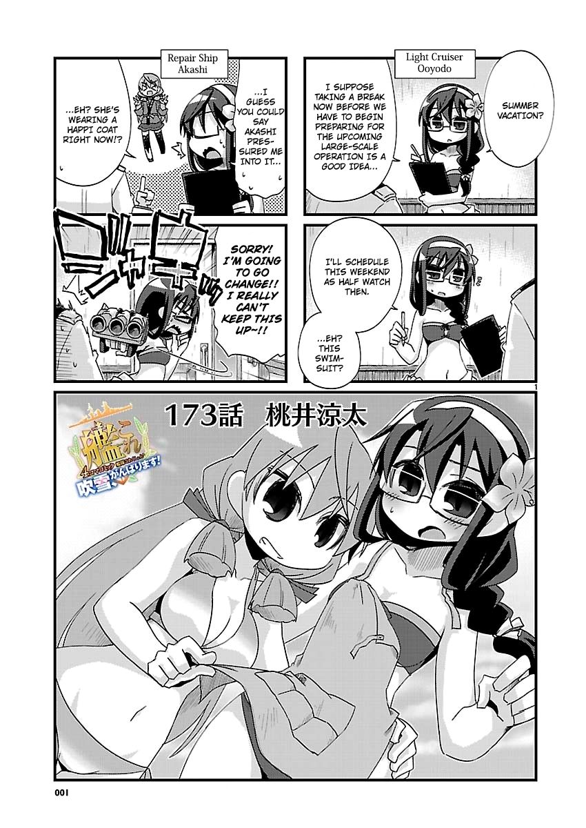 Kantai Collection - Kankore - 4-koma Comic - Fubuki, Ganbarimasu!-Chapter 173